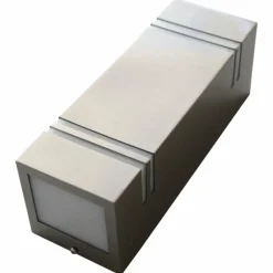 Luminaires Lutec Applique murale d'extérieur Lutec STIRPES LED Acier inoxydable, 2 lumières