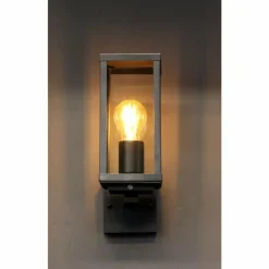 Luminaires Lutec Applique murale d'extérieur Lutec KARO Noir, 1 lumière