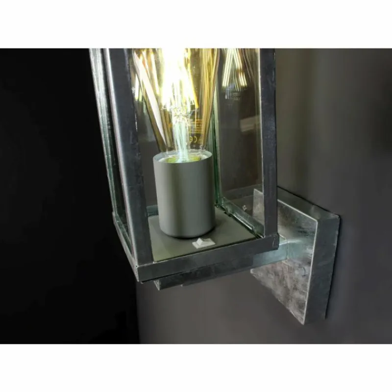 Luminaires Lutec Applique murale d'extérieur Lutec KARO Zingué, 1 lumière