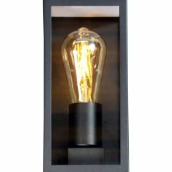 Luminaires Lutec Applique murale d'extérieur Lutec KARO Noir, 1 lumière