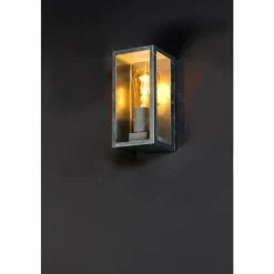 Luminaires Lutec Applique murale d'extérieur Lutec KARO Zingué, 1 lumière