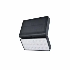 Luminaires Lutec Applique murale d'extérieur Lutec TUDA LED Noir, 1 lumière, Détecteur de mouvement