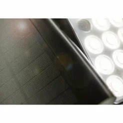 Luminaires Lutec Applique murale d'extérieur Lutec TUDA LED Noir, 1 lumière, Détecteur de mouvement