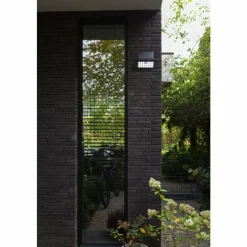 Luminaires Lutec Applique murale d'extérieur Lutec TUDA LED Noir, 1 lumière, Détecteur de mouvement