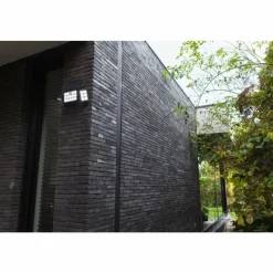 Luminaires Lutec Applique murale d'extérieur Lutec TUDA LED Noir, 1 lumière, Détecteur de mouvement