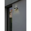 Luminaires Lutec Applique murale d'extérieur Lutec FADI LED Noir, 1 lumière, Détecteur de mouvement