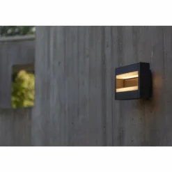 Luminaires Lutec Applique murale d'extérieur Lutec CONROY LED Anthracite, 1 lumière