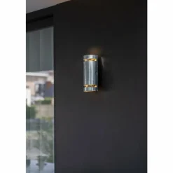 Luminaires Lutec Applique murale d'extérieur Lutec RAN Zingué, 2 lumières