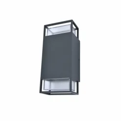 Luminaires Lutec Applique murale d'extérieur Lutec RIDGE Anthracite, 2 lumières