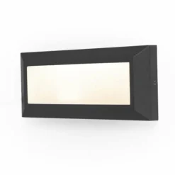 Luminaires Lutec Applique murale d'extérieur Lutec HELENA LED Noir, 1 lumière