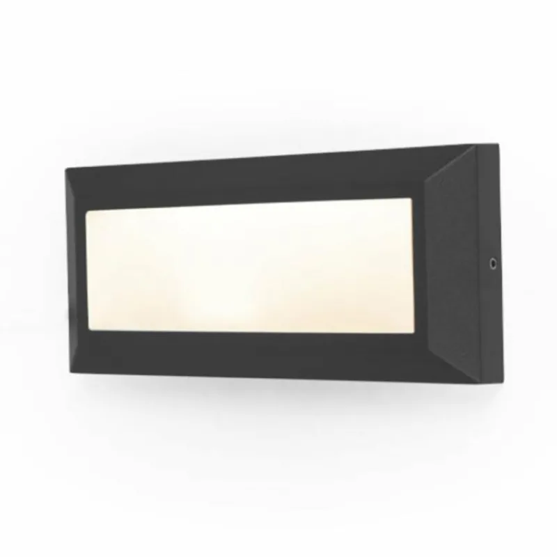Luminaires Lutec Applique murale d'extérieur Lutec HELENA LED Noir, 1 lumière