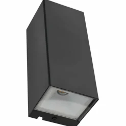 Luminaires Lutec Applique murale d'extérieur Lutec LUCA LED Noir, 1 lumière