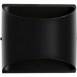 Luminaires Lutec Applique murale d'extérieur Lutec DODD LED Noir, 2 lumières