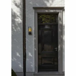 Luminaires Lutec Applique murale d'extérieur Lutec FLAIR Noir, 1 lumière, Détecteur de mouvement