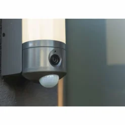Luminaires Lutec Applique murale d'extérieur Lutec POLLUX LED Anthracite, 1 lumière, Détecteur de mouvement