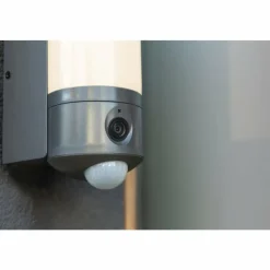 Luminaires Lutec Applique murale d'extérieur Lutec POLLUX LED Anthracite, 1 lumière, Détecteur de mouvement