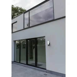 Luminaires Lutec Applique murale d'extérieur Lutec ELARA LED Anthracite, 1 lumière, Détecteur de mouvement