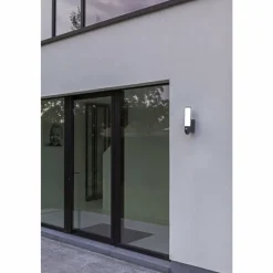 Luminaires Lutec Applique murale d'extérieur Lutec ELARA LED Anthracite, 1 lumière, Détecteur de mouvement