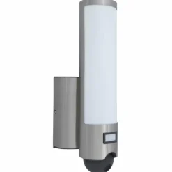 Luminaires Lutec Applique murale d'extérieur Lutec ELARA LED Acier inoxydable, 1 lumière, Détecteur de mouvement