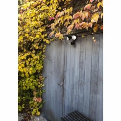 Luminaires Lutec Applique murale d'extérieur Lutec DRACO LED Noir, 1 lumière, Détecteur de mouvement