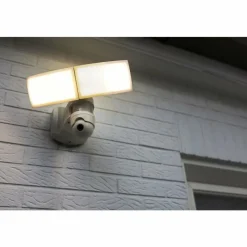 Luminaires Lutec Applique murale d'extérieur Lutec LIBRA LED Blanc, 1 lumière, Détecteur de mouvement