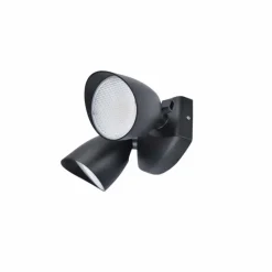 Luminaires Lutec Applique murale d'extérieur Lutec SHRIMP LED Noir, 1 lumière