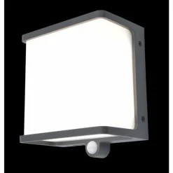 Luminaires Lutec Applique murale d'extérieur Lutec DOBLO LED Anthracite, 1 lumière, Détecteur de mouvement