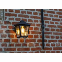 Luminaires Lutec Applique murale d'extérieur Lutec ZAGO Noir, 1 lumière