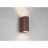 Luminaires Trio Applique murale d'extérieur Trio Roya Rouille, 2 lumières