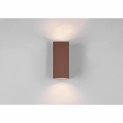 Luminaires Trio Applique murale d'extérieur Trio Roya Rouille, 2 lumières