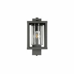 Luminaires Trio Applique murale d'extérieur Trio Lunga Anthracite, 1 lumière