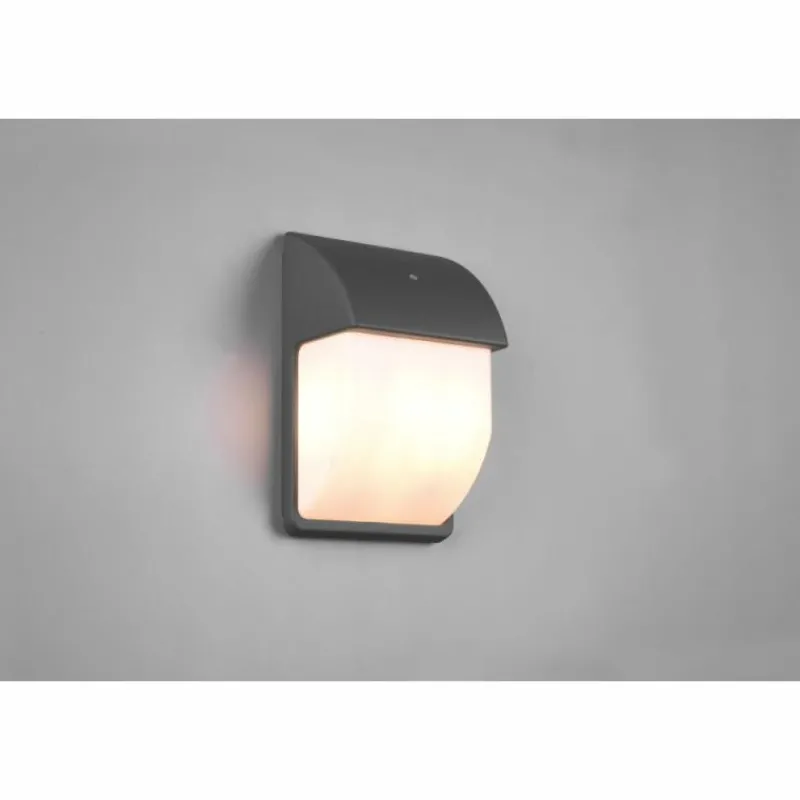 Luminaires Trio Applique murale d'extérieur Trio Mersey Anthracite, 2 lumières