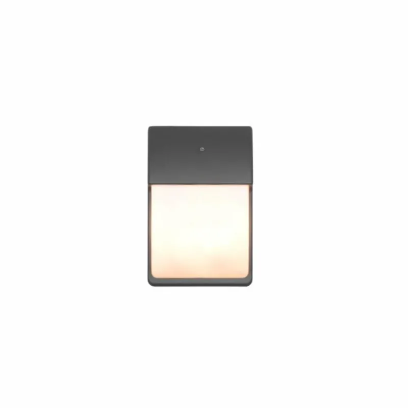 Luminaires Trio Applique murale d'extérieur Trio Mersey Anthracite, 2 lumières