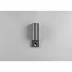 Luminaires Trio Applique murale d'extérieur Trio Roya Anthracite, 2 lumières, Détecteur de mouvement