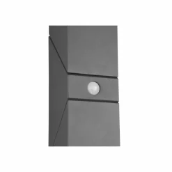 Luminaires Trio Applique murale d'extérieur Trio Avon LED Anthracite, 2 lumières, Détecteur de mouvement