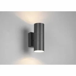 Luminaires Reality Applique murale d'extérieur Reality Laredo Anthracite, 2 lumières
