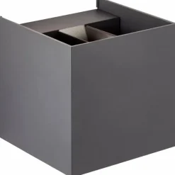 Luminaires Brilliant Applique murale d'extérieur Brilliant Hilly LED Gris, 1 lumière