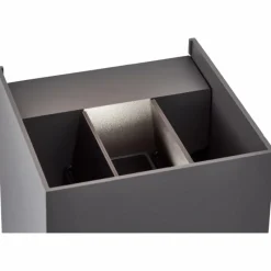 Luminaires Brilliant Applique murale d'extérieur Brilliant Hilly LED Gris, 1 lumière