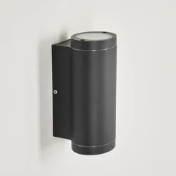 hofstein Applique murale d'extérieur Cebuentos Anthracite, 2 lumières