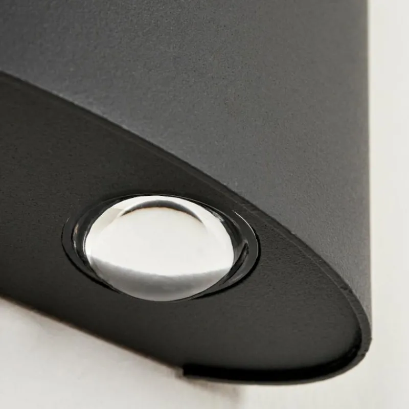 hofstein Applique murale d'extérieur Oiba LED Gris, 1 lumière