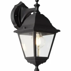 Luminaires Rustiques-Luminaires Brilliant Applique murale d'extérieur Brilliant Nissie Noir, 1 lumière