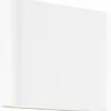 Luminaires Brilliant Applique murale d'extérieur Brilliant Welbie LED Blanc, 1 lumière