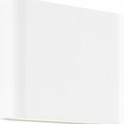 Luminaires Brilliant Applique murale d'extérieur Brilliant Welbie LED Blanc, 1 lumière