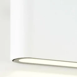 Luminaires Brilliant Applique murale d'extérieur Brilliant Welbie LED Blanc, 1 lumière