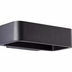 Luminaires Brilliant Applique murale d'extérieur Brilliant Golda LED Noir, 1 lumière