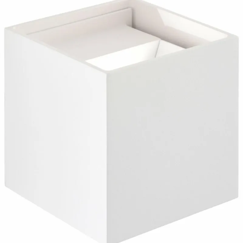 Luminaires Brilliant Applique murale d'extérieur Brilliant Isak LED Blanc, 1 lumière