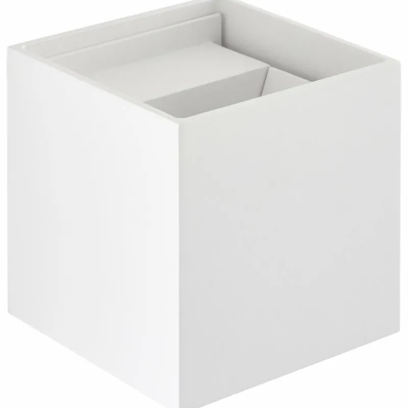 Luminaires Brilliant Applique murale d'extérieur Brilliant Isak LED Blanc, 1 lumière