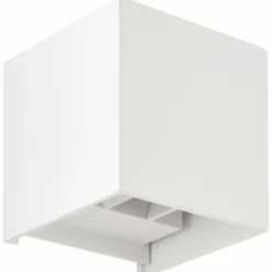 Luminaires Brilliant Applique murale d'extérieur Brilliant Isak LED Blanc, 1 lumière