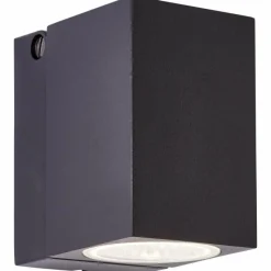 Luminaires Brilliant Applique murale d'extérieur Brilliant Burk LED Noir, 1 lumière