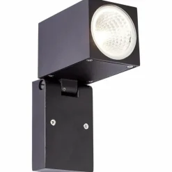 Luminaires Brilliant Applique murale d'extérieur Brilliant Burk LED Noir, 1 lumière